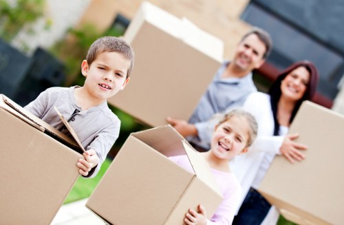 Hornsey removal van for flats, houses, and difficult access properties